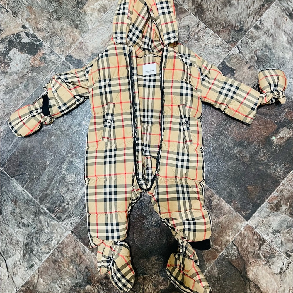 Baby Burberry Snowsuit